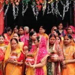 A grand Kalash Yatra was organised by Maa Durga Gauri Shankar Seva Trust in Chas Bokaro
