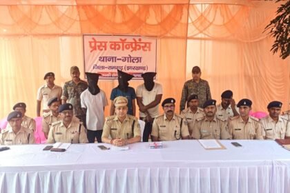 Gola police busted a motorcycle theft gang