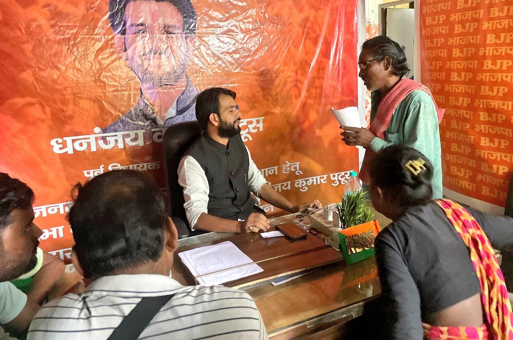 MP representative Dhananjay Kumar Putoos has become the voice of the people