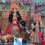 The opening of the idol of Maa Durga in Barhi a confluence of devotion and enthusiasm was seen