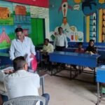 Under the Ullas Navbharat Literacy Programme men and women participated in the basic and assessment tests