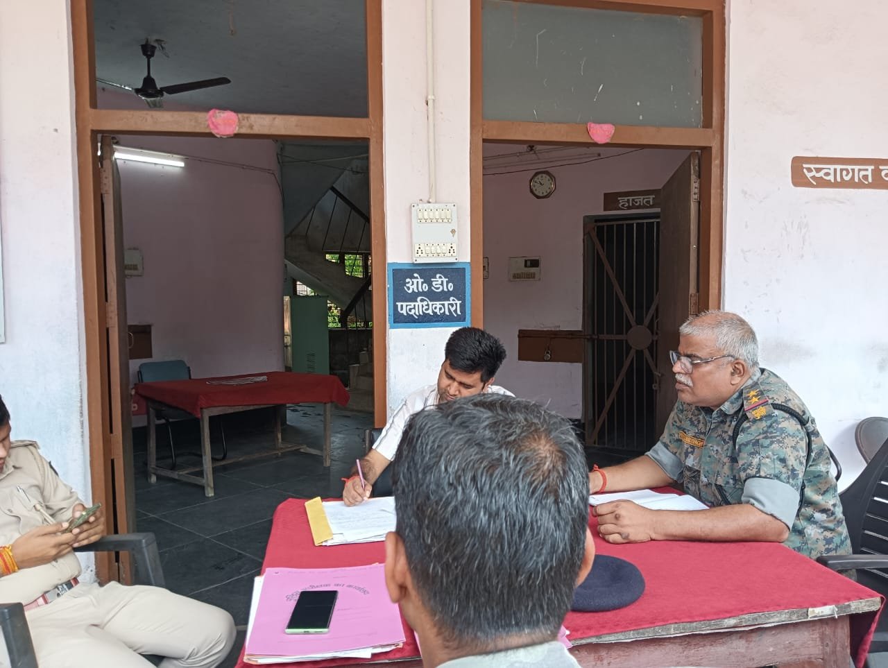 95ac10d0 3bf7 4dd3 b0ea 93aaca6694cdA crime review meeting was organised at the Nawadih police station office