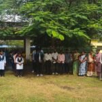 A condolence meeting was organised at Karnapura College on the demise of the founder of Bhadrakali College Itkhori
