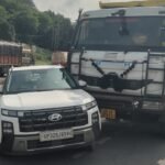 A speeding truck crushed a biker then collided with a car killing one