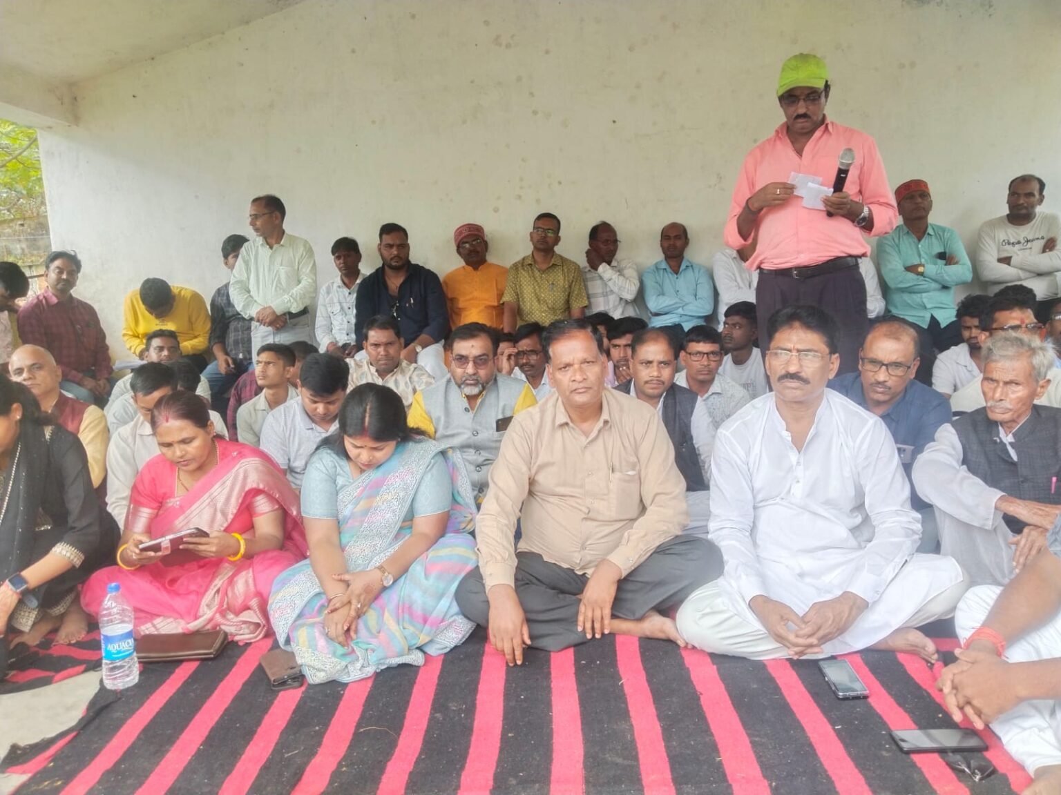 BJPs one day protest against mismanagement anger erupted over the mismanagement of Keredari CHC