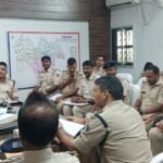 b37238a4 ac5b 4ea2 b795 344801604a41SDPO held a crime review meeting in his office