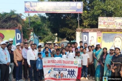 bfd23726 06a6 43db 9c6e 27d63344919cRun for DAV programme was organised at DAV Public School Tenughat