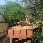 Action taken against illegal sand transportation in Kudu one tractor seized
