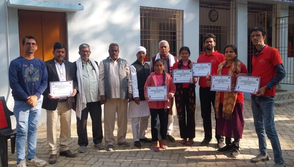 Artists of Tarang Group honored on Constitution Day
