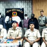 Barkatha police arrested six people accused of extortion and firing and sent them to jail. Weapons and a motorcycle were recovered