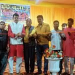 Devotees danced all night long at the Bhagwati Jagran at Hazari Mod
