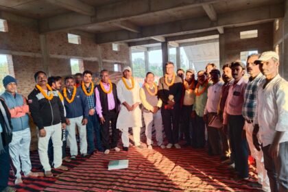Dilip became the president of Mangura Panchayat and Mohan Sharma became the secretary