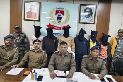 Hazaribagh police arrest 6 members of an organised gang recover 8 stolen motorcycles
