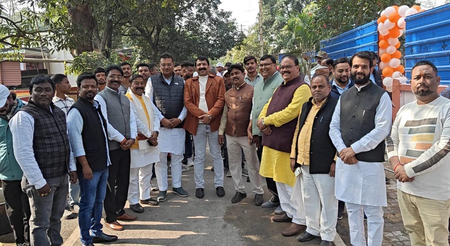 MP Manish Jaiswal gave a new gift to the people of Ramgarh opened the MP Seva Office in Ramgarh