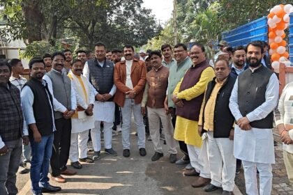 MP Manish Jaiswal gave a new gift to the people of Ramgarh opened the MP Seva Office in Ramgarh
