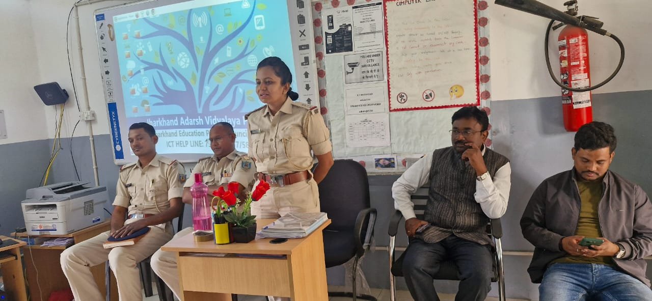 Under the Women Awareness Campaign an awareness program was organized at CM Girls School of Excellence and CM School of Excellence 2 School Jamtara