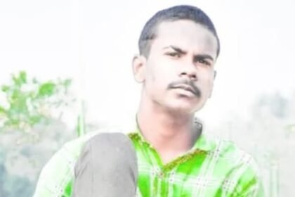 A young man died in a road accident an atmosphere of mourning spread in the village