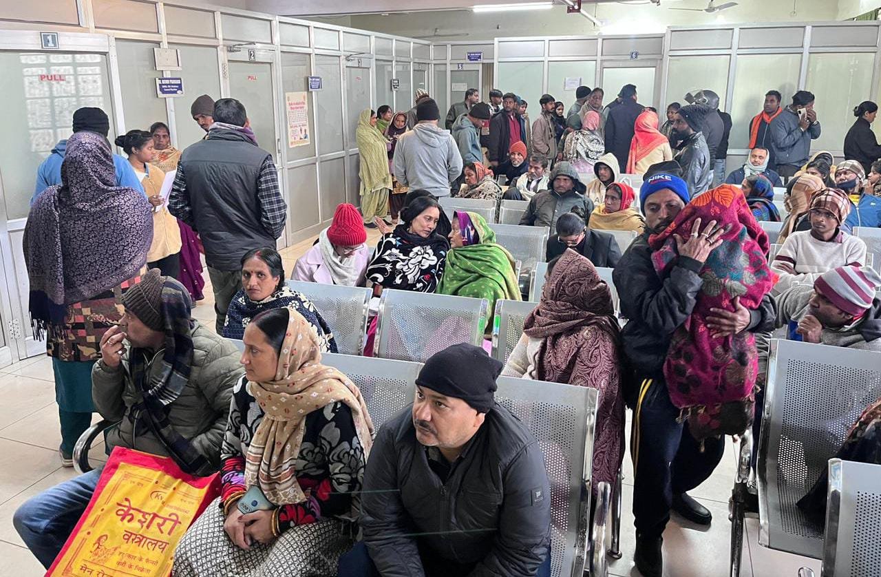 Amidst the intense cold the free mega brain and spine camp of H.Z.B Arogyaam Hospital was successful
