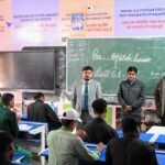 Deputy Commissioner visited various schools regarding pre board examination