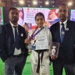 Harshika Singhs brilliant performance in Karate on the national stage increased the pride of Hazaribagh by winning two silver medals