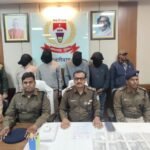 Hazaribagh police busted a gang involved in cyber fraud in the name of escort service four accused arrested