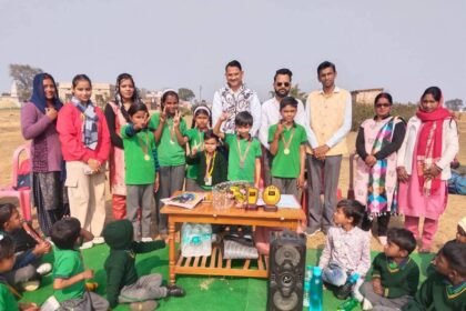 Maya Matri Chaya Public School organised the Annual Sports Competition 2025 in a grand manner children showed their strength
