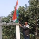 On the 140th foundation day of the Congress Uday Lakhmani hoisted the party flag and pledged to protect the Constitution and democracy
