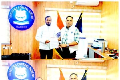 The Helping India Trust team met Rana Pratap Yadav the Jharkhand Zonal Head of the NCB Department