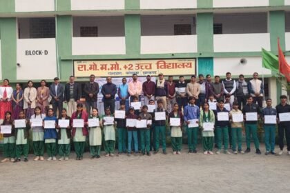 The talent of the students was on display at the Shodh Shikhar Bal Vigyan Parv organised by ISECT University at RMMM Plus Two High School
