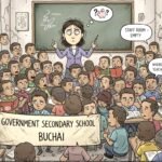 There is a severe teacher shortage at Government Secondary School Buchai. Math and science education is disrupted