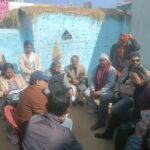 A WHO team arrived in Barsot to investigate the death of a four month old child following vaccination and gathered information from the family