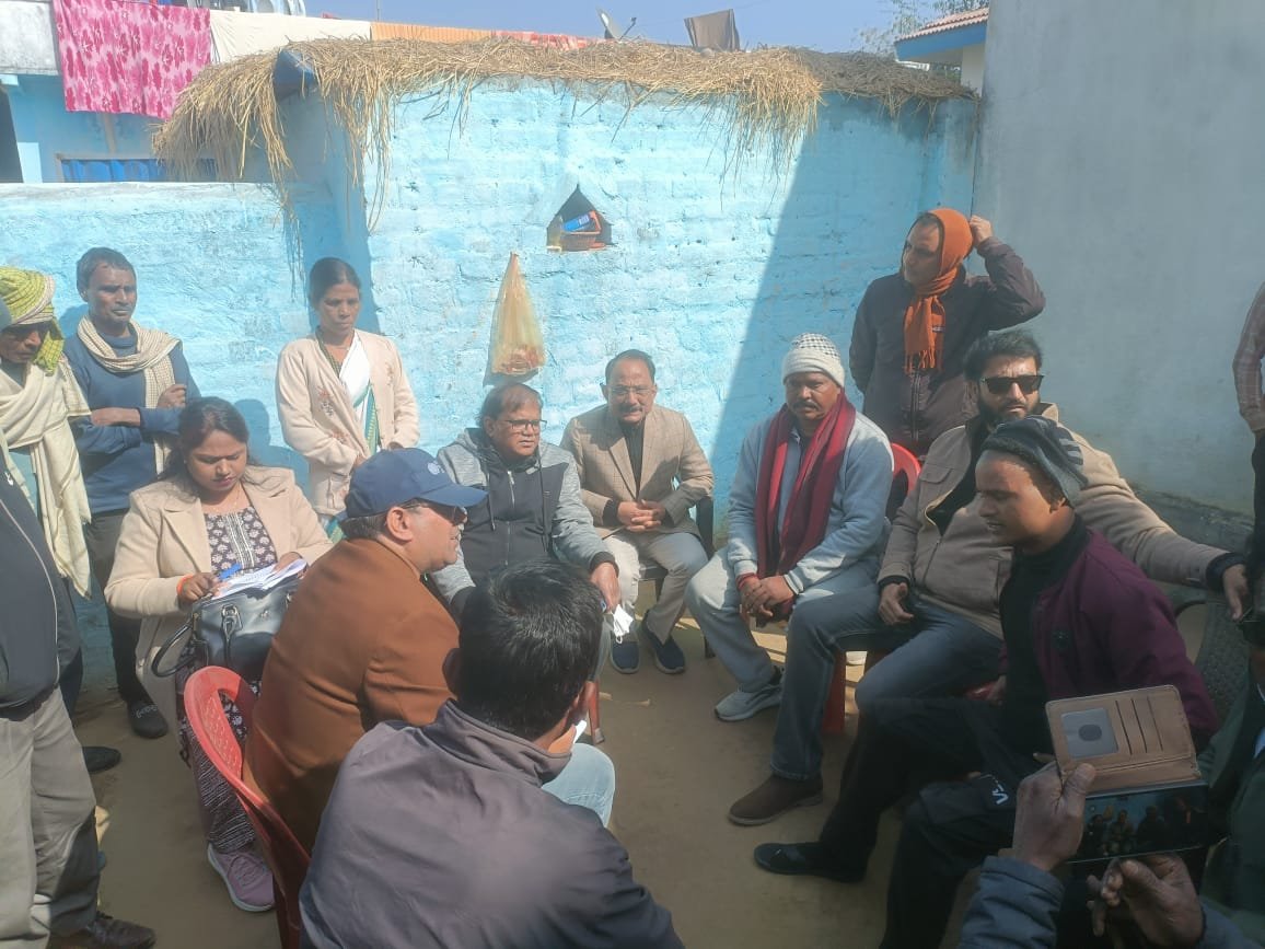 A WHO team arrived in Barsot to investigate the death of a four month old child following vaccination and gathered information from the family
