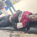 A cyclist died after being hit by an unknown vehicle in Mandra Pularitand the deceased has not been identified
