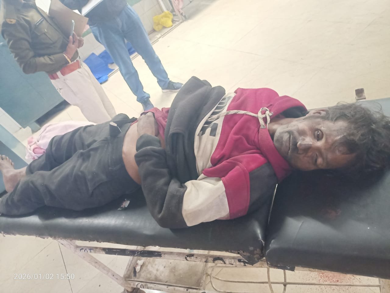 A cyclist died after being hit by an unknown vehicle in Mandra Pularitand the deceased has not been identified