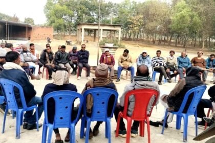 A meeting was held in Bedokala village regarding the Maharudra Yagna. The villagers pledged to participate