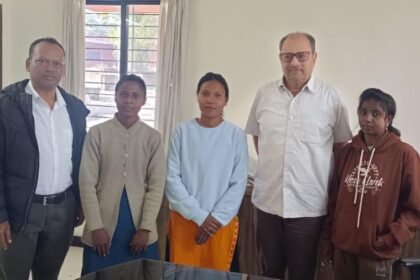 Adani Foundation initiative Three girls from the Gondulpara project will become firefighters and four young men have been selected for the National Defence University