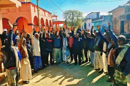 All the communities of Hazaribagh Ichhak Gunja unanimously resolved not to organize death feasts