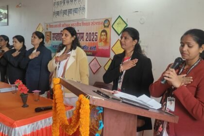 Bhamashah Barhi organised a grand event of Saptashakti Sangam with active participation of 125 mothers