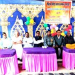 Farewell and felicitation ceremony organised for retired headmaster Hiralal Rana at Middle School Tuiyo