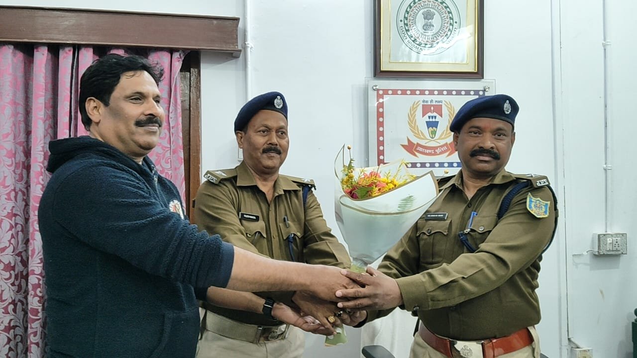 Manoj Kumar Mahato became the new in charge of Jamtara Sadar police station