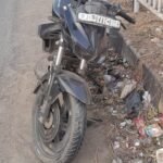 Road accident on Dumka Bhagalpur state highway Man injured in motorcycle collision police seize bike