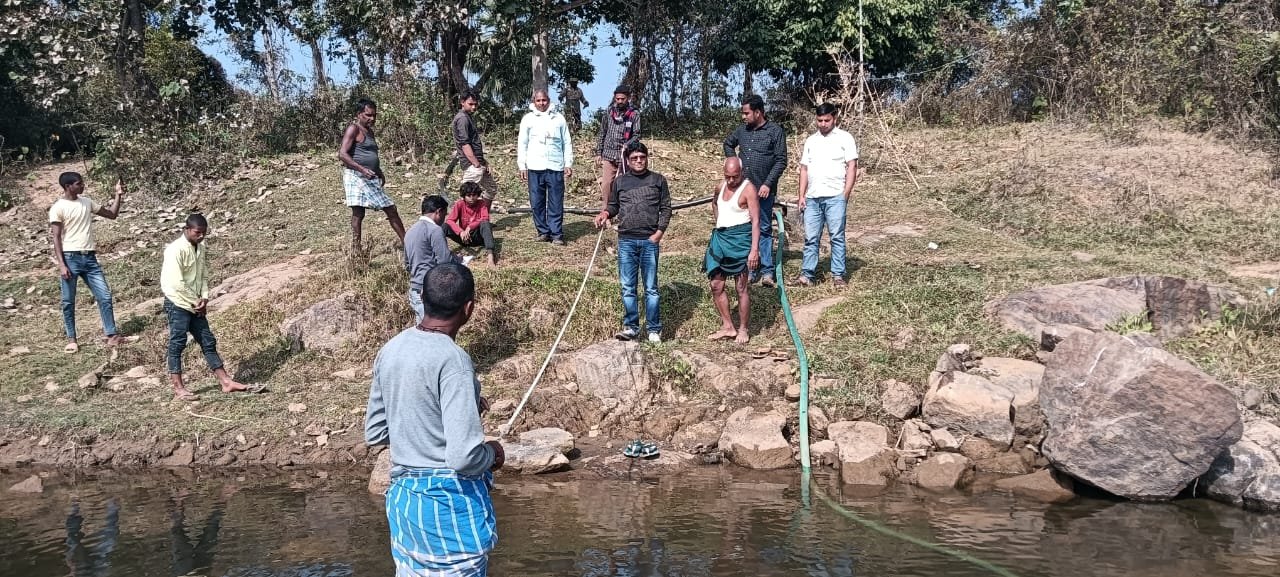 Site inspection of the proposed check dam on Motihari river in Jarmundi approval will be given soon