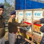 Strictness regarding road safety in Hazaribagh reflective tape installed on commercial vehicles