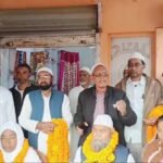 Two couples from Koshiyar left for Mecca and Medina for Umrah villagers bid them farewell with respect