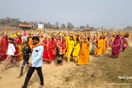 Shri Shri 108 Kalash Yatra was organised for the five day Shiva Pran Pratishtha